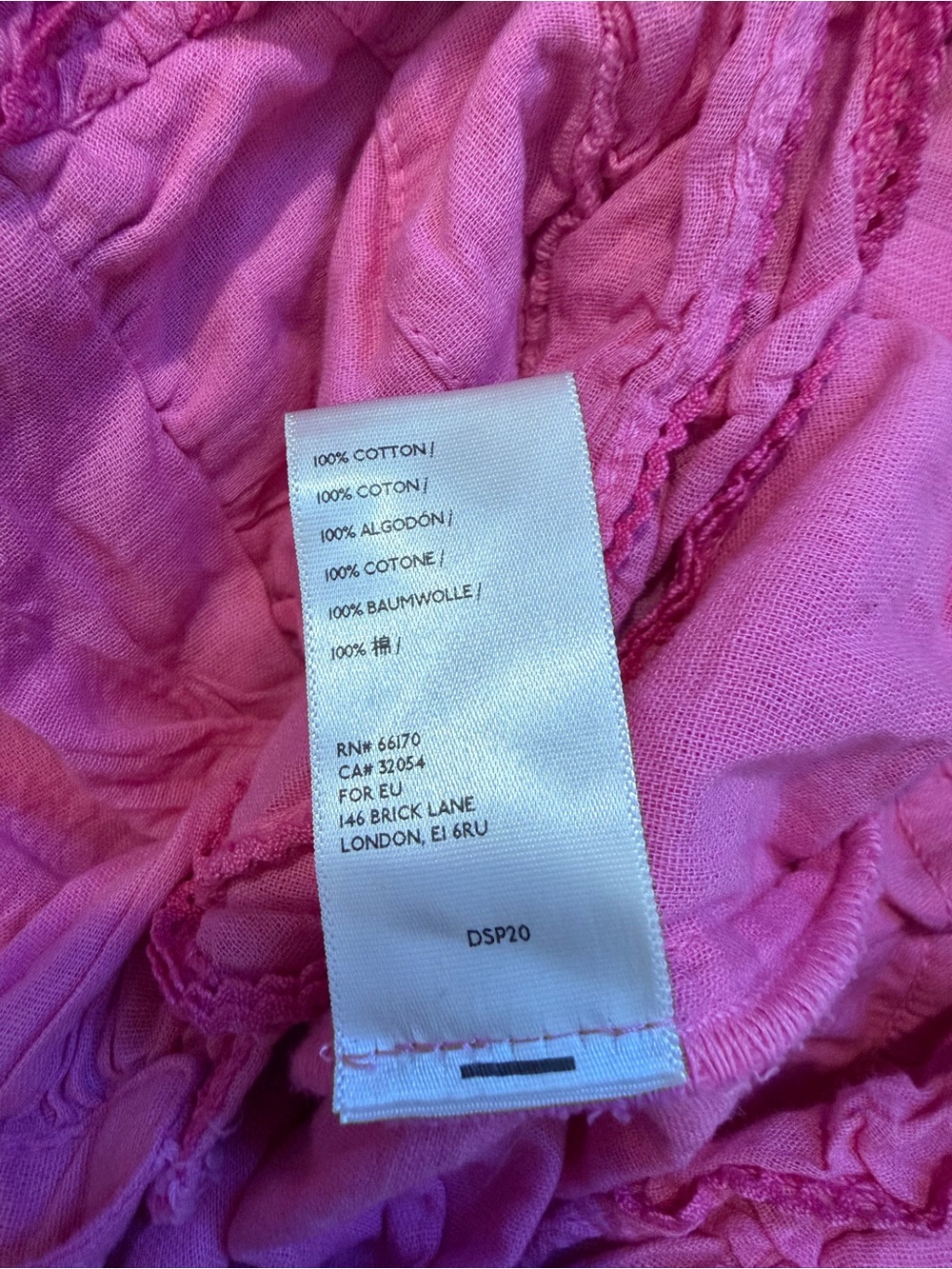 Free People Jen's pirates booty pink mini dress - Picture 6 of 6